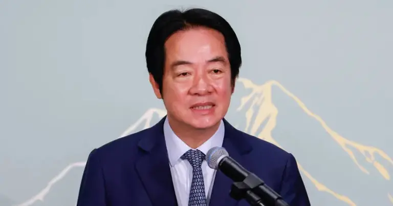 তাইওয়ানের প্রেসিডেন্ট লাই চিং